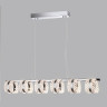 Люстра ODEON LIGHT MIRAGE L-VISION ODL24 455 LED 40W 4000K 2453лм металл акрил, хром 5029/40L