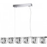Люстра ODEON LIGHT MIRAGE L-VISION ODL24 455 LED 40W 4000K 2453лм металл акрил, хром 5029/40L