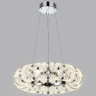 Люстра ODEON LIGHT MIRAGE L-VISION ODL24 455 LED 92W 4000K 5581лм металл акрил, хром 5029/92L