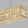 Люстра ODEON LIGHT PANTA L-VISION ODL24 481 LED 48W 4000K 2452Лм металл хрусталь, золото 4926/48L