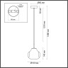 Подвесной светильник ODEON LIGHT PENDANT VASO 5097/4LA