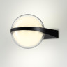 Уличный настенный светильник ODEON LIGHT NATURE TILDA IP65 LED 12W 4000K AC85-265V черный/металл/акрил 6652/12WL
